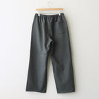 WIDE GYM PANTS #FOREST GREY [A25C09PT01C]