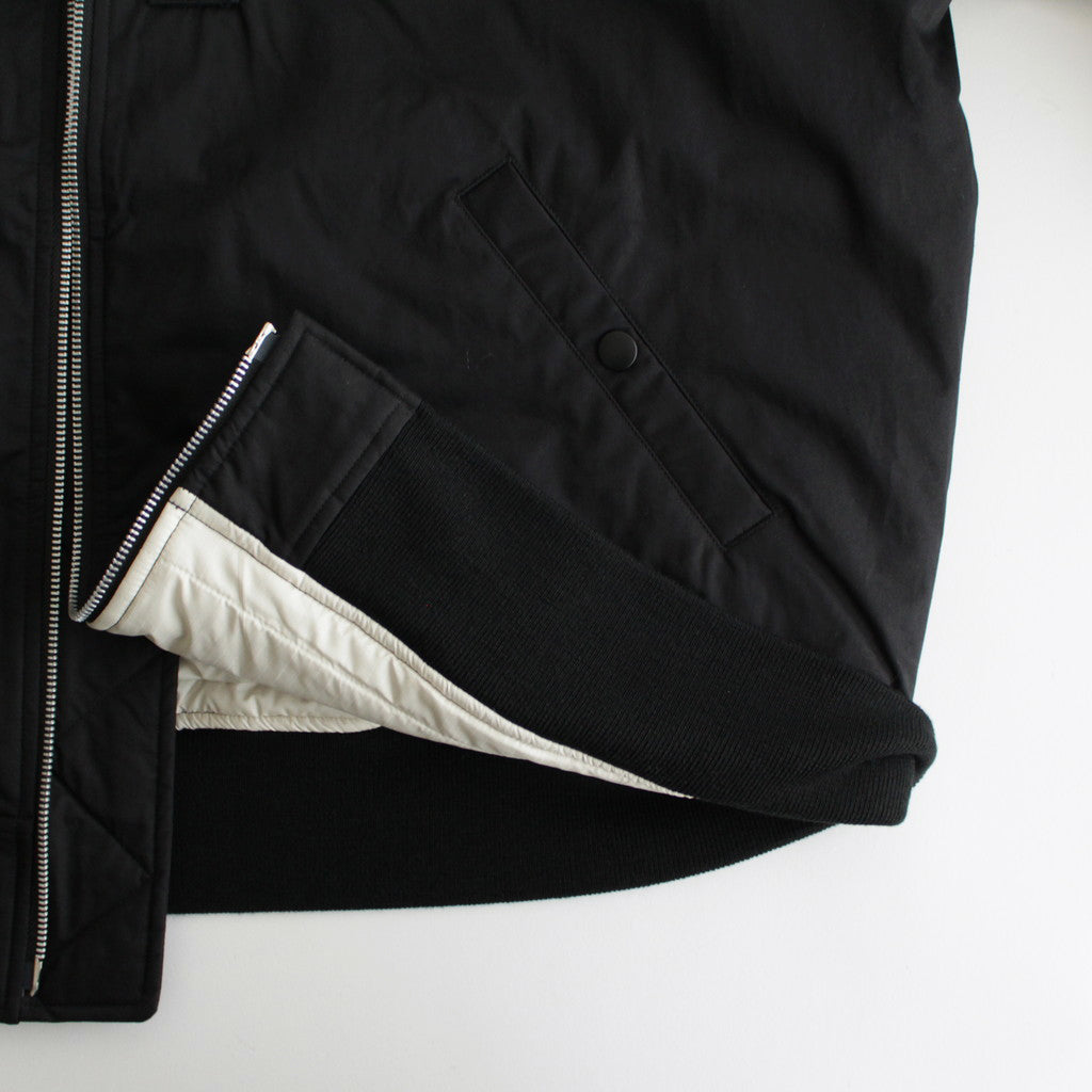 Insulation Varsity Jacket #Black [S24FY020]