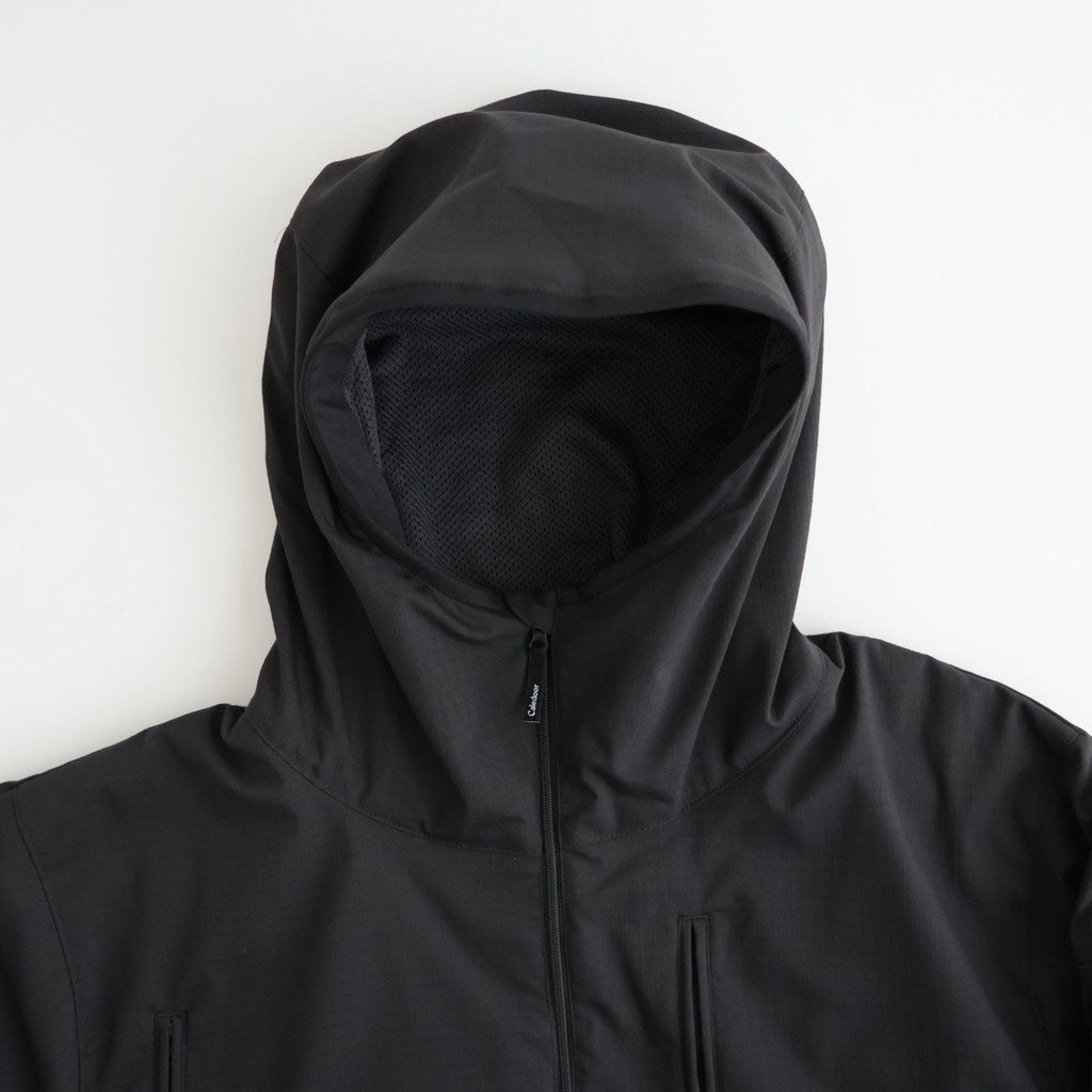 Rambling Round Active Hooded Blouson #Black [6063-2509]