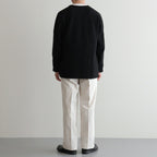 FRONT TUCK ARMY TROUSER #NATURAL [252OJ-PT07]