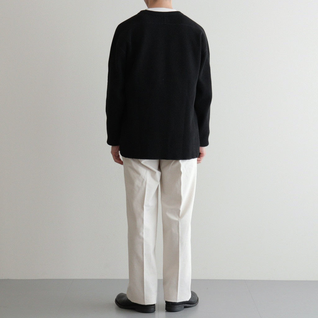 FRONT TUCK ARMY TROUSER #NATURAL [252OJ-PT07]