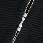 HARD TWIST WOOLRIB DRIVERS KNIT #BLACK [BN-26FM-033]