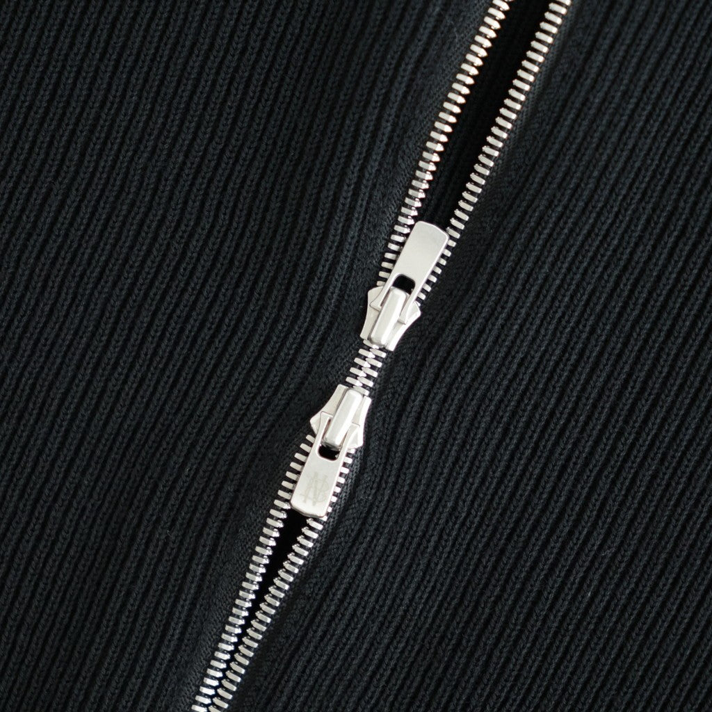 HARD TWIST WOOLRIB DRIVERS KNIT #BLACK [BN-26FM-033]