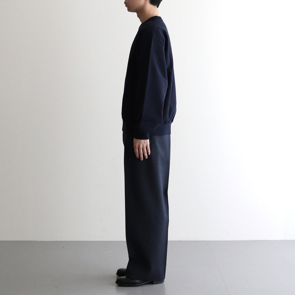 Thin-Sweat Crew-Neck P/O #DarkNavy [bROOTS25S22]