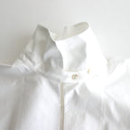 BOURRIENNE COTTON TYPEWRITER PONCHO SH / MA #WHITE [16851 50112]