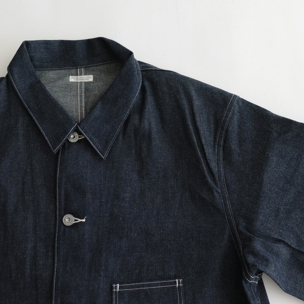 DENIM CHORE JACKET #INDIGO RIGID [PM-OTE30]