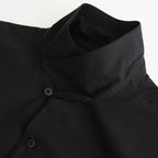 SILK NEP CLOTH SOUVENIR SHIRTS (Short-sleeve) #ONYX [251OJ-SH14]