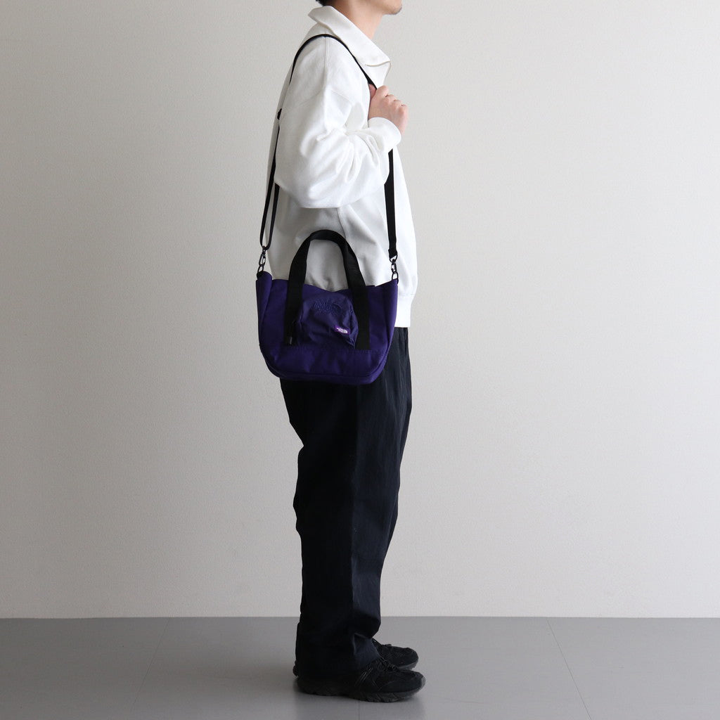 CORDURA Nylon Shoulder Tote Bag #Purple [N25SO020]