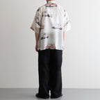 OPEN COLLAR S/S SHIRT #GRAIGE MINI [M26B07SH03B]