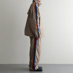 TRACK PANTS NYLON #BEIGE [DNSPC003]