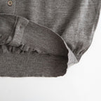 CHOMA CREW NECK CARDIGAN #GREIGE [BN-26SL-040]