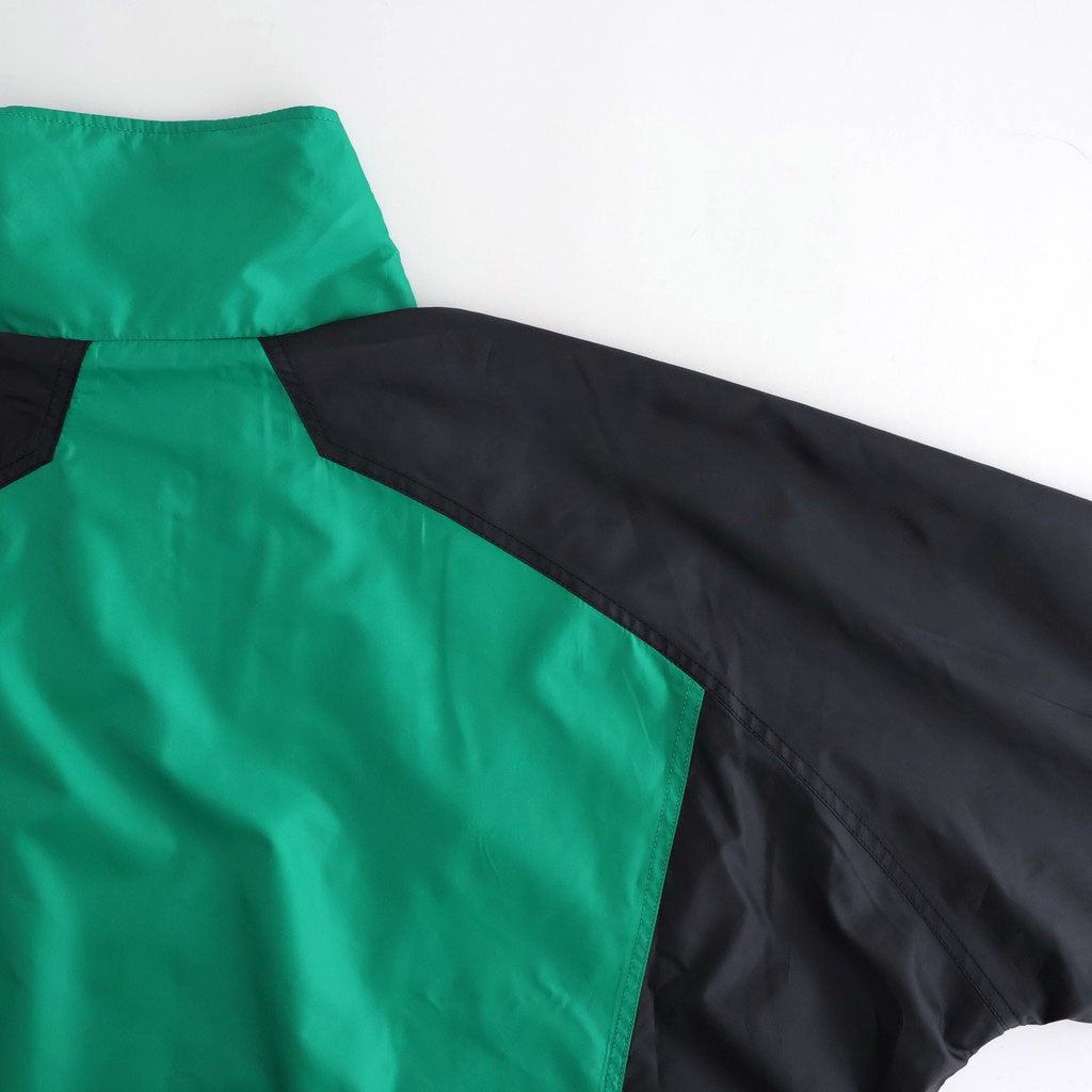 PANEL COLOR TRACK JACKET #BLACK/GRN [DNS26B02]
