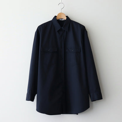 ORGANIC COTTON HIGH DENSITY SATIN SH #NAVY [16551 50314]