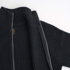 SIGNATURE DRIVERS KNIT #CHARCOAL BLUE [BN-25FM-040]