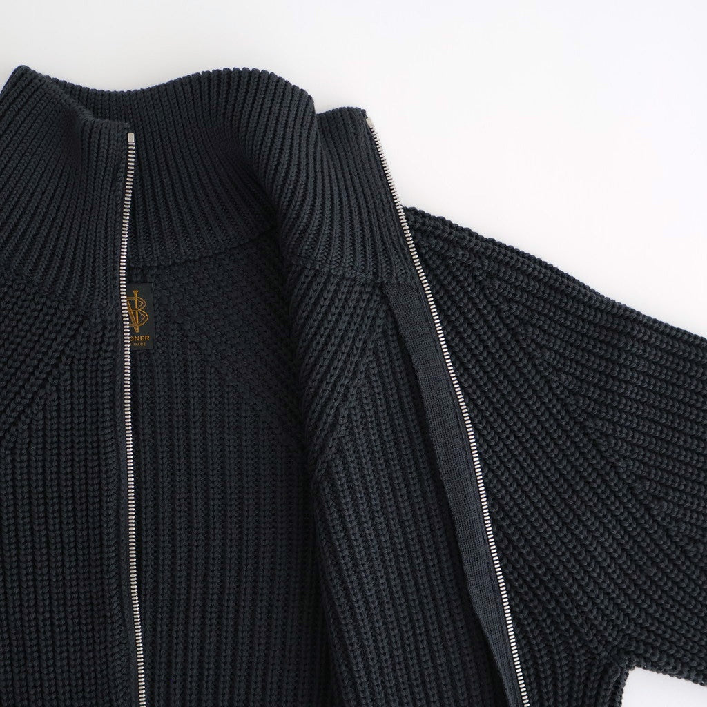 SIGNATURE DRIVERS KNIT #CHARCOAL BLUE [BN-25FM-040]