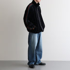 TRACK JACKET VELOURS #BLACK [DNA25B03-B]