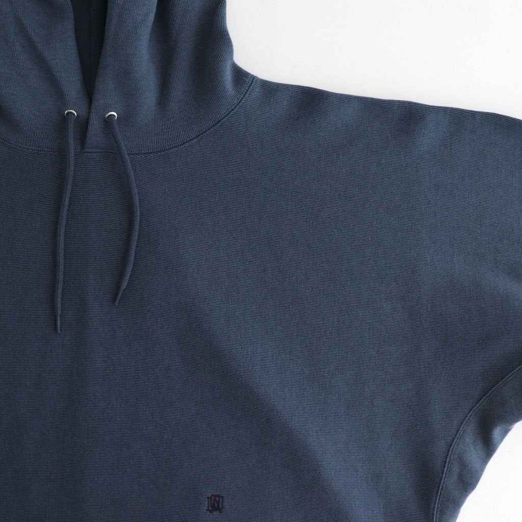 Hooded Pullover Sweat #Heather Navy [S25SH012]