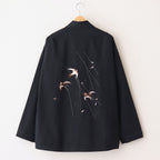 PATINA HERRINGBONE SOUVENIR JACKET #ONYX [251OJ-JK16]