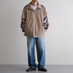 TRACK JACKET POLYESTER #BEIGE [DNA25B03-A]