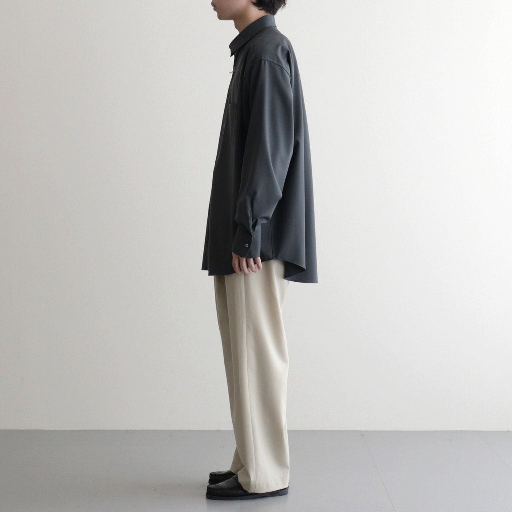 DOUBLE PLEATED EASY TROUSERS #BEIGE [A26A15PT02C]