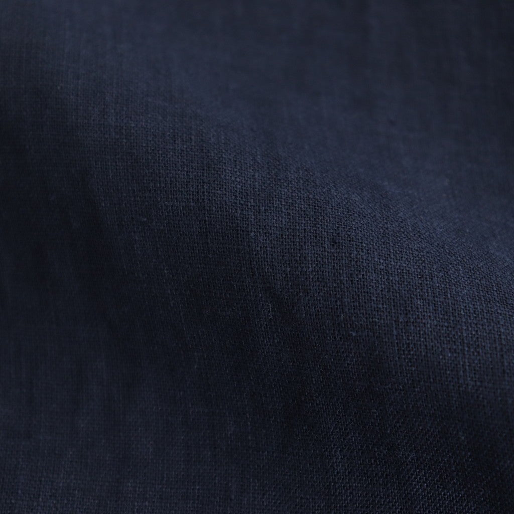 NEW OPEN COLLAR S/S SHIRT #NAVY [A25B05SH01B]