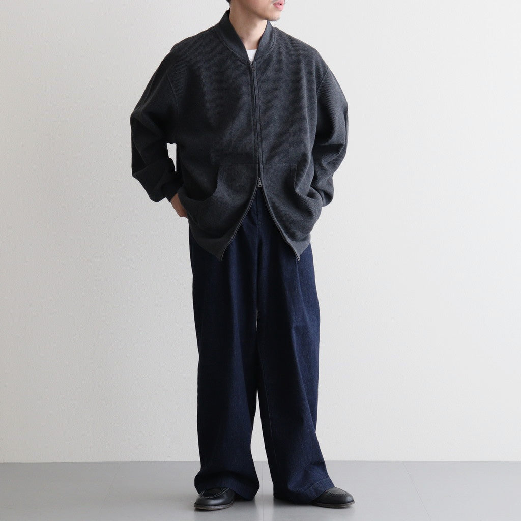 Rough&Smooth Thermal Blouson #HeatherCharcoal [bROOTS26F14]