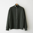 HARD TWIST WOOLRIB DRIVERS KNIT #FOREST [BN-26FM-033]
