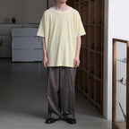 PIMA MOKLODI RINGER TEE #YELLOW × WHITE [26S-BIS-CS61]