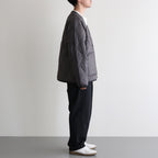 PLAS Field Down Cardigan #Asphalt Gray [N24FA027]