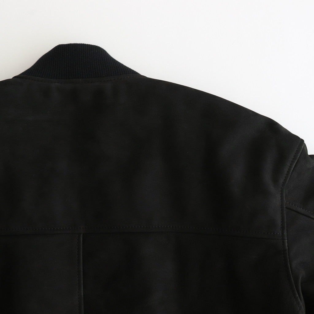 BOMBER JACKET #BLACK [SH-50-C-NUBUCK-2]