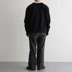 CLASSIC FIT DOUBLE PLEATED TROUSERS #DARK OLIVE [A25A05PT01C]