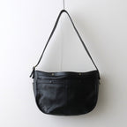 NEW NEWSPAPER BAG M #BLACK [BG-41-C-COW-5]