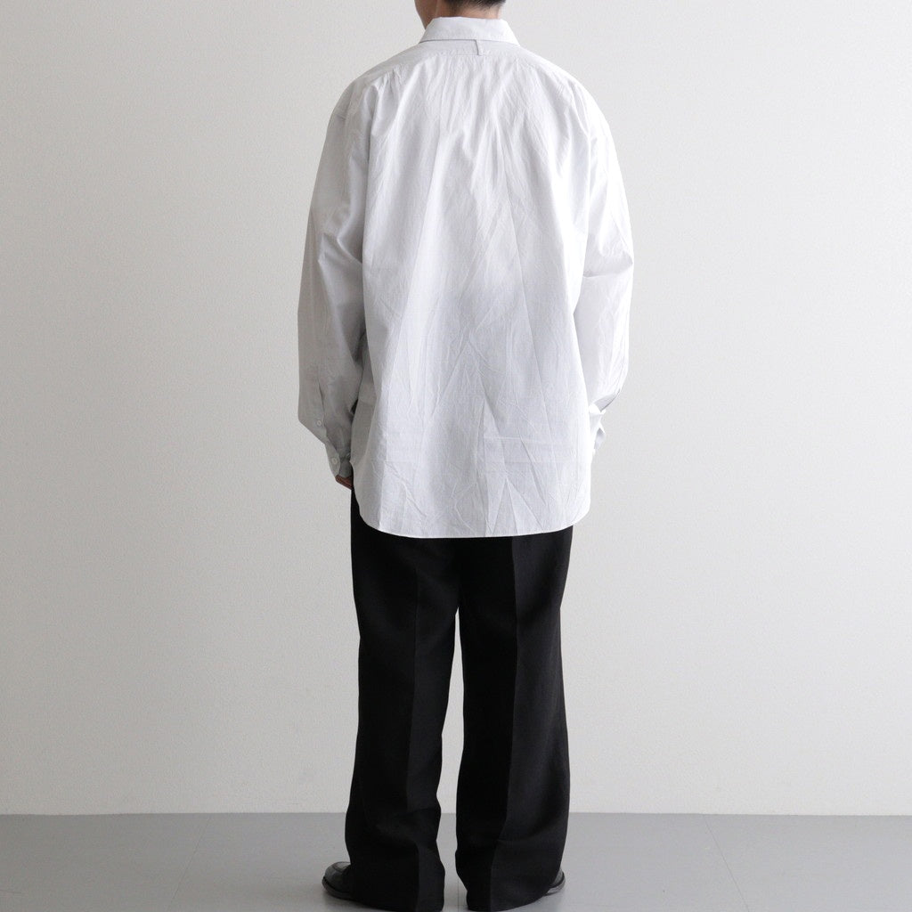 Ramie Tencel 2tuck Wide Tapered Trousers #Black [NEP-SS2604]