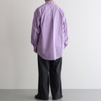 TWO TUCK MILITARY TROUSERS #CHARCOAL GRAY [M25C07PT01C]