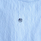 Regular Collar Wind S/S Shirt #Sax [S26SG088]