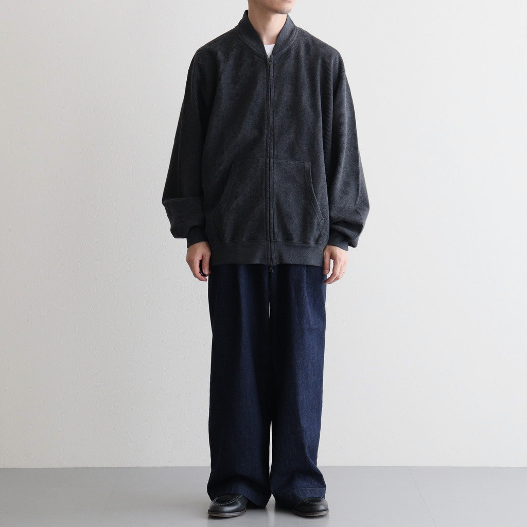 Rough&Smooth Thermal Blouson #HeatherCharcoal [bROOTS26F14]