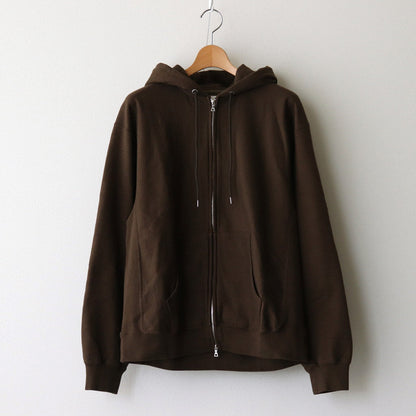 Soft&amp;Hard Sweat Hoodie ZIP #KhakiBrown [bROOTS24F23]