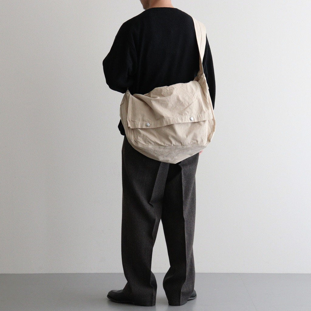 NEWSPARER BAG (LARGE) #CREAM [PMAV-AC08]