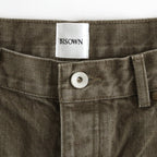 PURE STRAIGHT KHAKI DENIM #KHAKI [26W-BIS-PT05K]