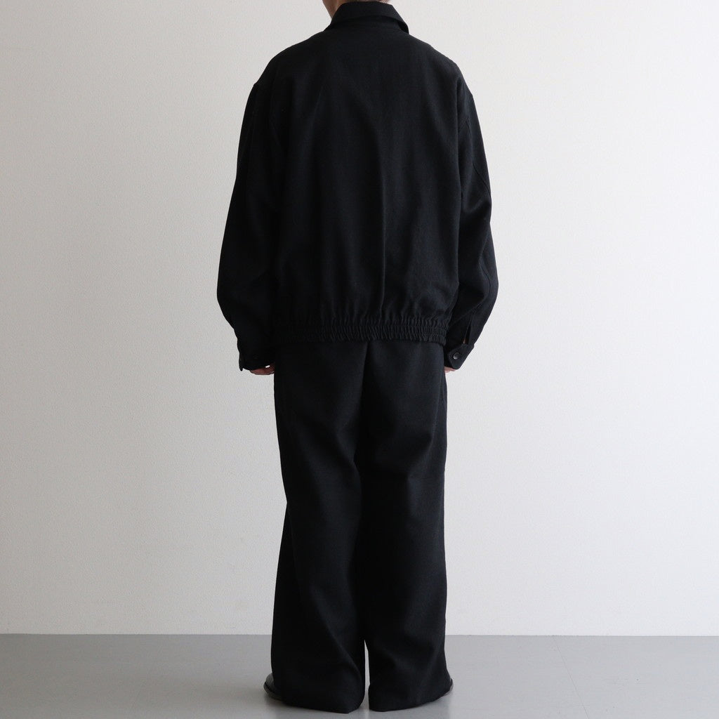 Euro Black chambray tailored jacket 黒ゴマ 拘り貫いた生地》BLACK CHAMBRAY – ナイジェル・ケーボン オンライン