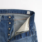 13.5oz Denim Pants Narrow #USED-Indigo [bROOTS24F10F25USD]