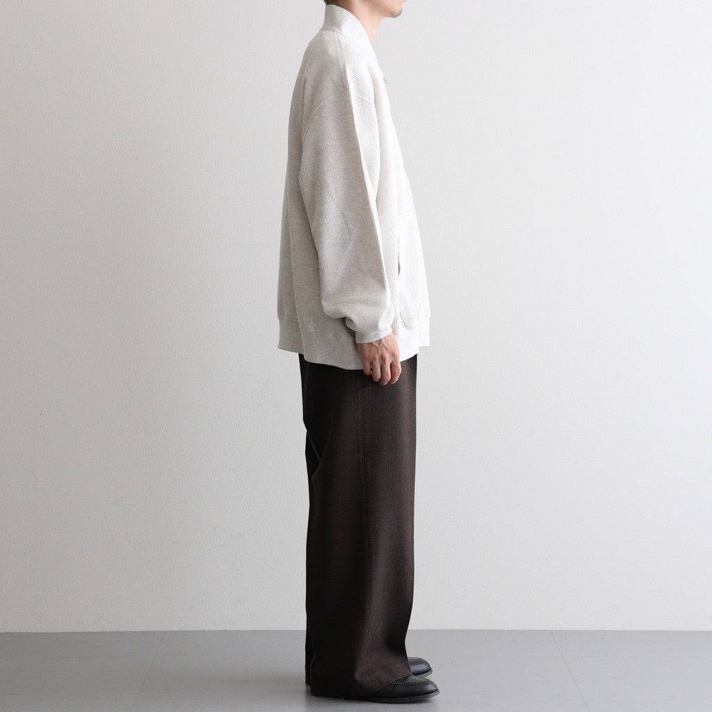 Rough&Smooth Thermal Blouson #HeatherOatmeal [bROOTS26F14]