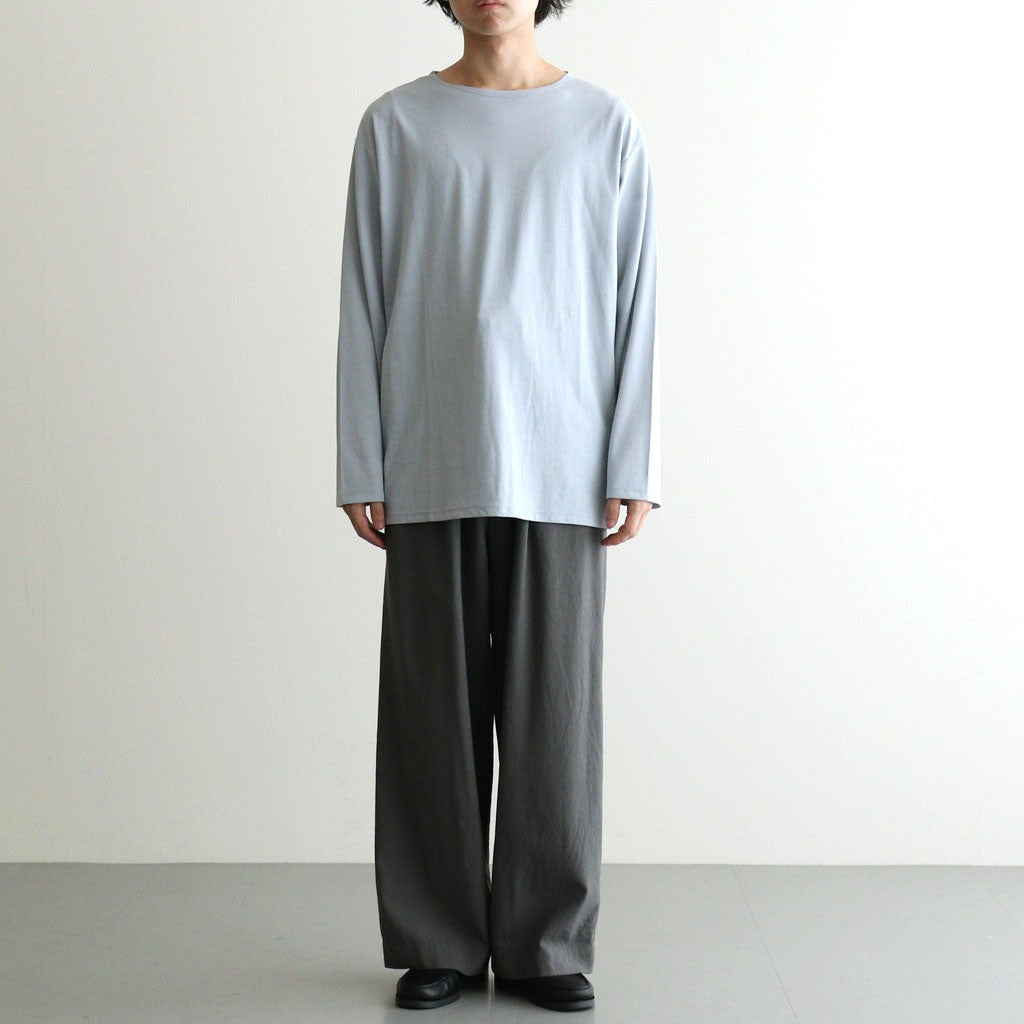 PIMA MOKLODI BASQUE TEE #SMOKE BLUE [26S-BIS-CS62]