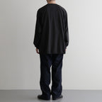 OOAL L/S Pocket Tee #Charcoal [S26ST015]