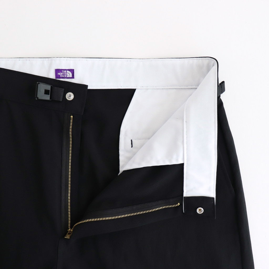 Polyester Tropical Field Work Pants #Black [N25FC012]