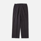 FRONT TUCK ARMY TROUSER #ONYX [251OJ-PT08]