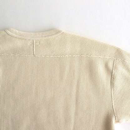 HEAVY WAFFLE TOP #IVORY [PMAS-CL03]