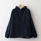 Reversible Hooded Jacket #Black [S25SA002]