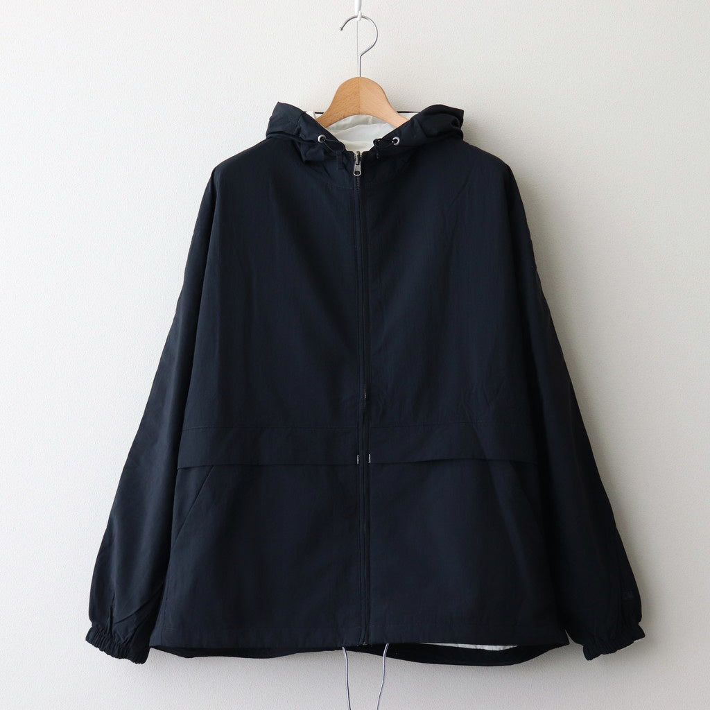 Reversible Hooded Jacket #Black [S25SA002]
