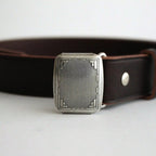 HICKOK BELT #D.BROWNxSILVER [PM-ACPP05]